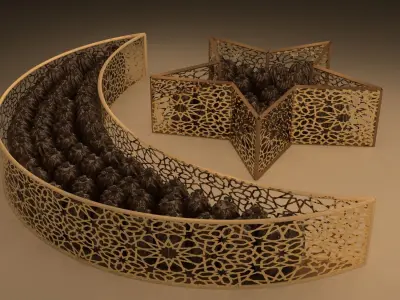 Ramadan Decoration 3D model