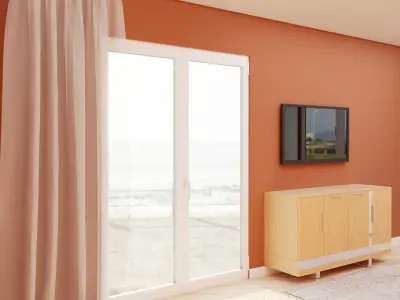 Living Room 3D model