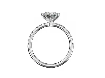 Ring wedding 3D print model