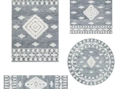 Rugs No 187 Low-poly 3D model