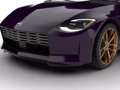 Nissan Z Heritage Edition 2026 HQ 3d model 3D model