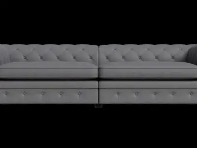 Buffeln Sofa 300 Grey 3D model