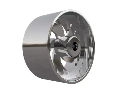 AMANI FORGED BOCCA ORIGINAL FORGED WHEEL 3D MODEL 3D print model