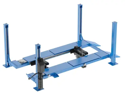4 Post Car Lift Generic 3D model
