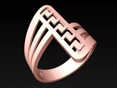 Ring SN584 Free 3D print model