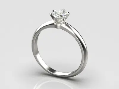Tiffany rings 17  size 3D print model