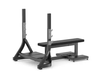Technogym Pure Olympic Flat Bench  3D model