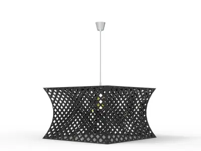 CHANDALIER 07 Low-poly 3D model