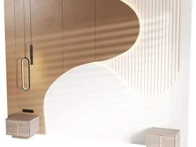 Decorative Wall panel  25 3D model