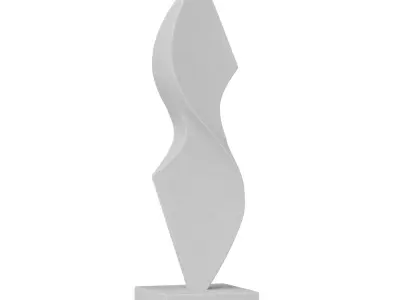 Abstract sculpture 3D model 5