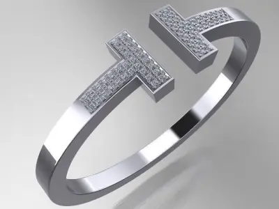 Bracelet 3D print model 3D print model