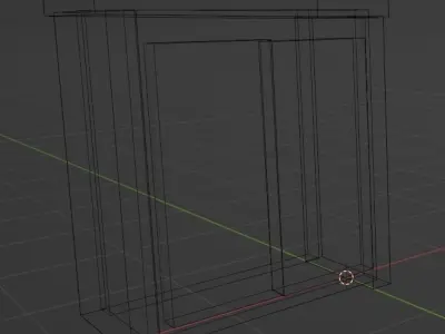 Cabinet Two Free low-poly 3D model