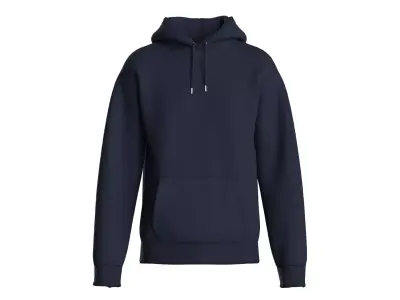 Male hoodie  3D model