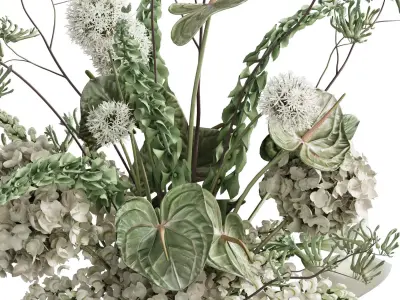 Flower In Vase 126 3D model