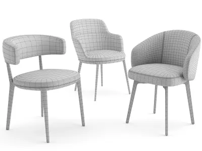 Italian Chairs Collection 3D model