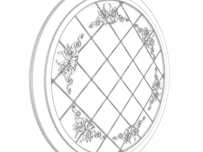 Decorative Rosette 3D model