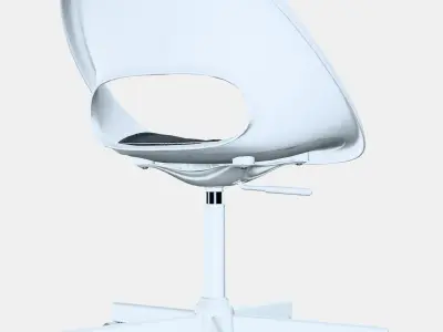 LOBERGET - MALSKAR Swivel chair  cushion 3D model