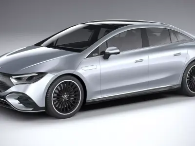 Mercedes-Benz EQE AMG 2023 3D model