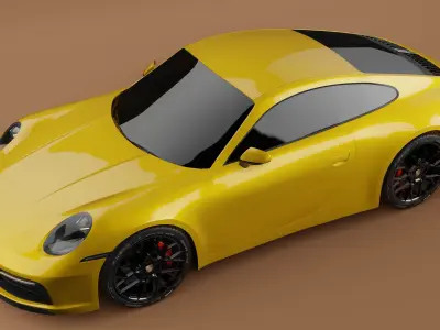 Porsche 911 Carrera S 3D model