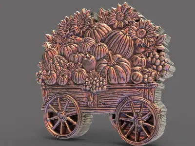 vegetables 3dmodel cnc 3D print model