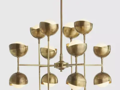 Soho Home - Seed Chandelier 3D model