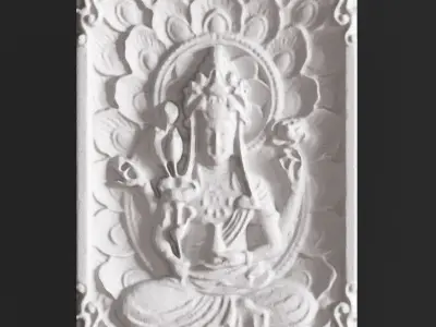 woman plaster 1 3D model