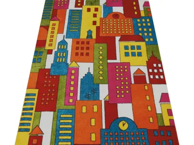 Rug Set 1002 3D model