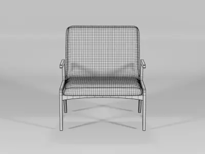 Politura Armchair 65x63x75 Low-poly 3D model