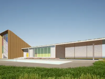 Modern House 1 3D model