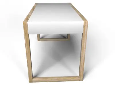 Lark table Low-poly 3D model