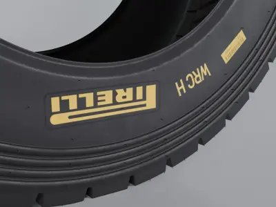 Pirelli Scorpio KX WRC tire 3D model