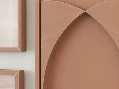 Gallery Wall 74 3D model