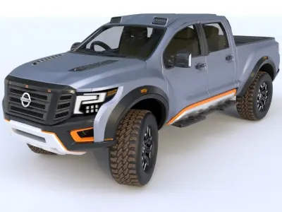 Nissan Titan Warrior 3D Model 3D model