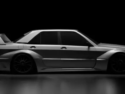 Mercedes-Benz 190E Evolution2 3D model