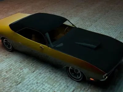 1970 Dodge Challanger 3D model