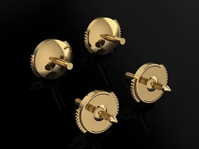 Lock for Earrings 3D print model purchase