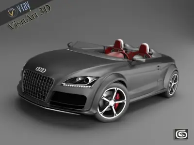 Audi TT collection 3D model