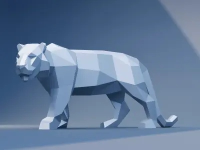 Tiger 3D model order