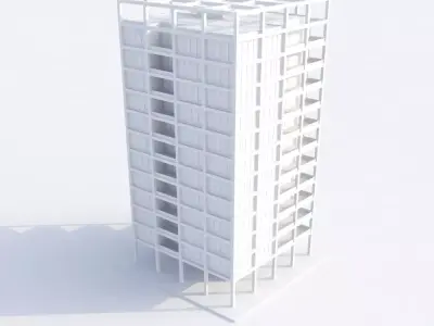 Building tall Free 3D model