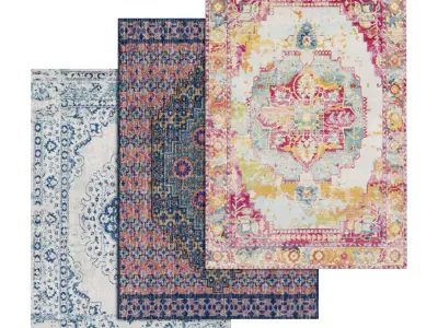 Rug Set 1010 3D model
