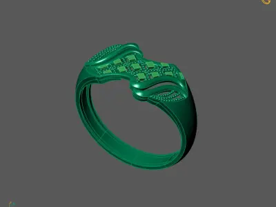 Women Plain Ring Ready STL 3DM Models Womens Rings 3D models 3D print model