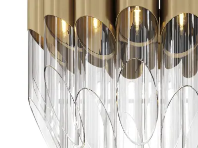 Bamboo II Lamp  3D model