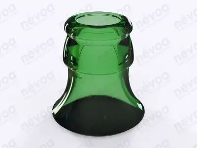  Glass finish - GME 13 10 - 26 H 180 3D model