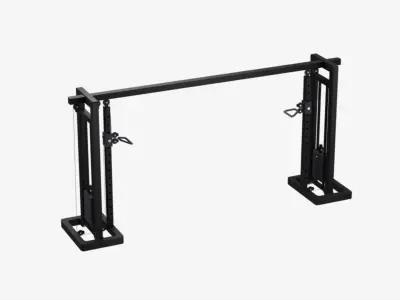 Low Poly Gym Equipments Low-poly 3D model