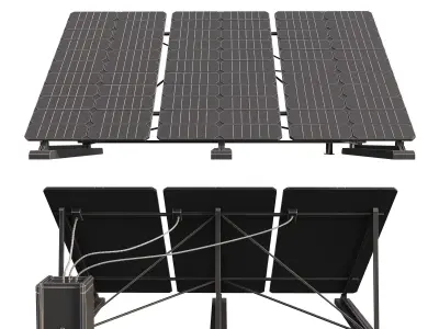 Solar Panel 3D model