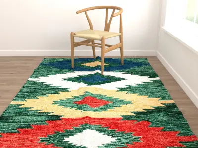 Rugs No 163 Low-poly 3D model