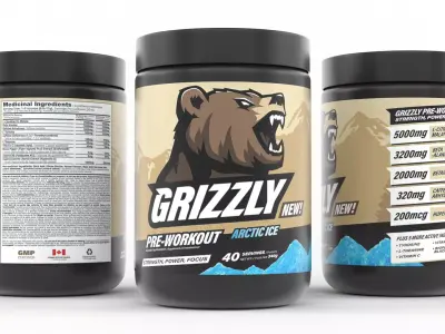 Protein Powder 3D model 121