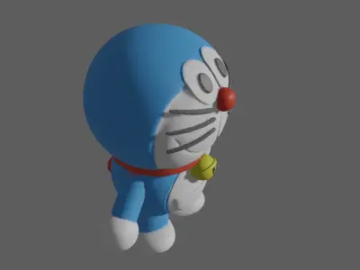 Simply Doraemon Free 3D print model