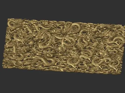 Nine Dragons 3D print model