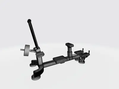 The feet of Hercules trainer 3D print model